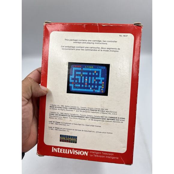 Lock N Chase (for Mattel Intellivision) CIB Complete - Picture 4 of 7